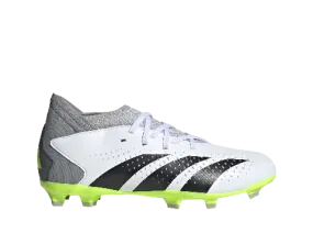 Adidas Predator Accuracy .3 FG J - Cloud White/Core Black/Lucid Lemon