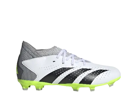 Adidas Predator Accuracy .3 FG J - Cloud White/Core Black/Lucid Lemon