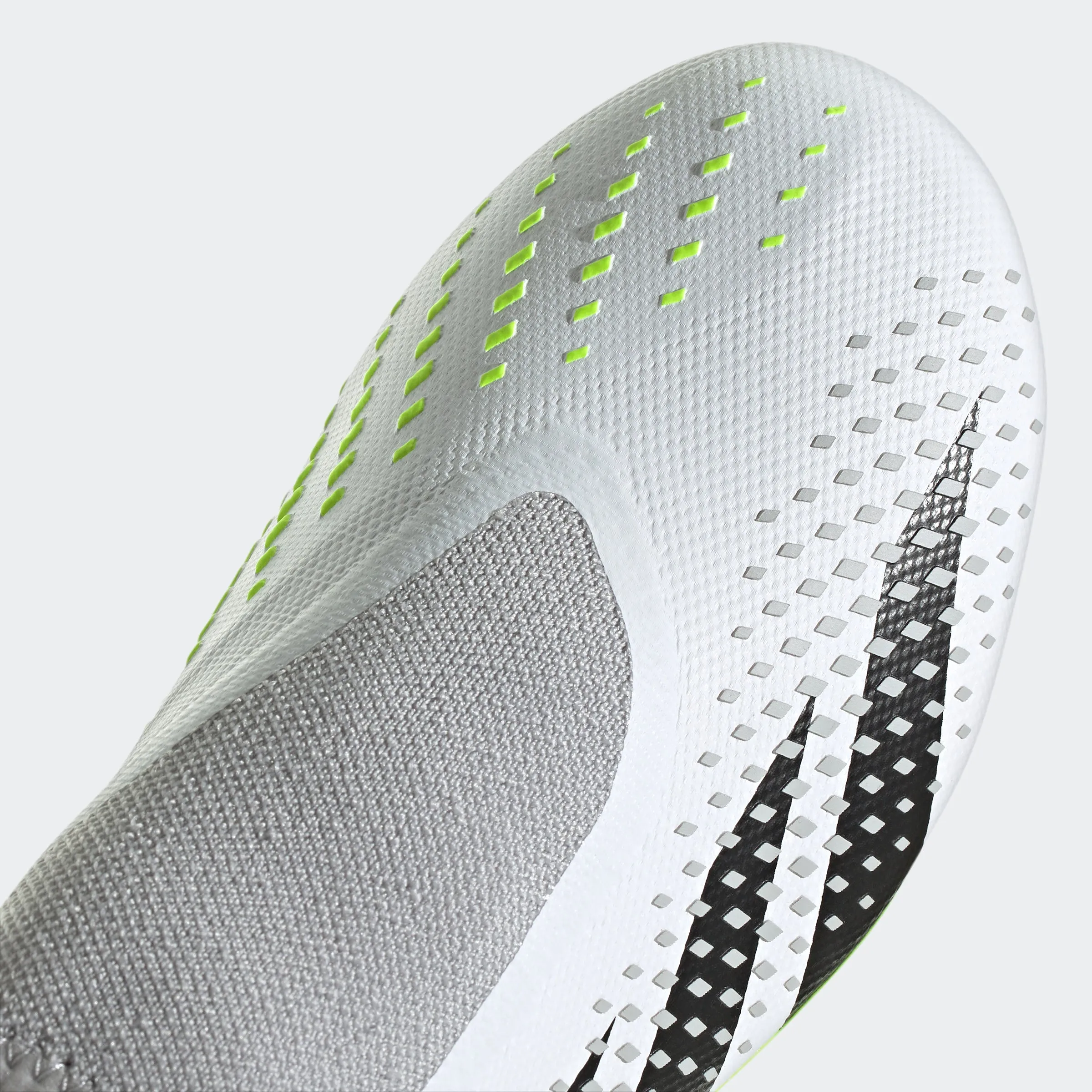 adidas Predator Accuracy.3 Laceless Firm Ground Soccer Cleats | White/Black | Men's
