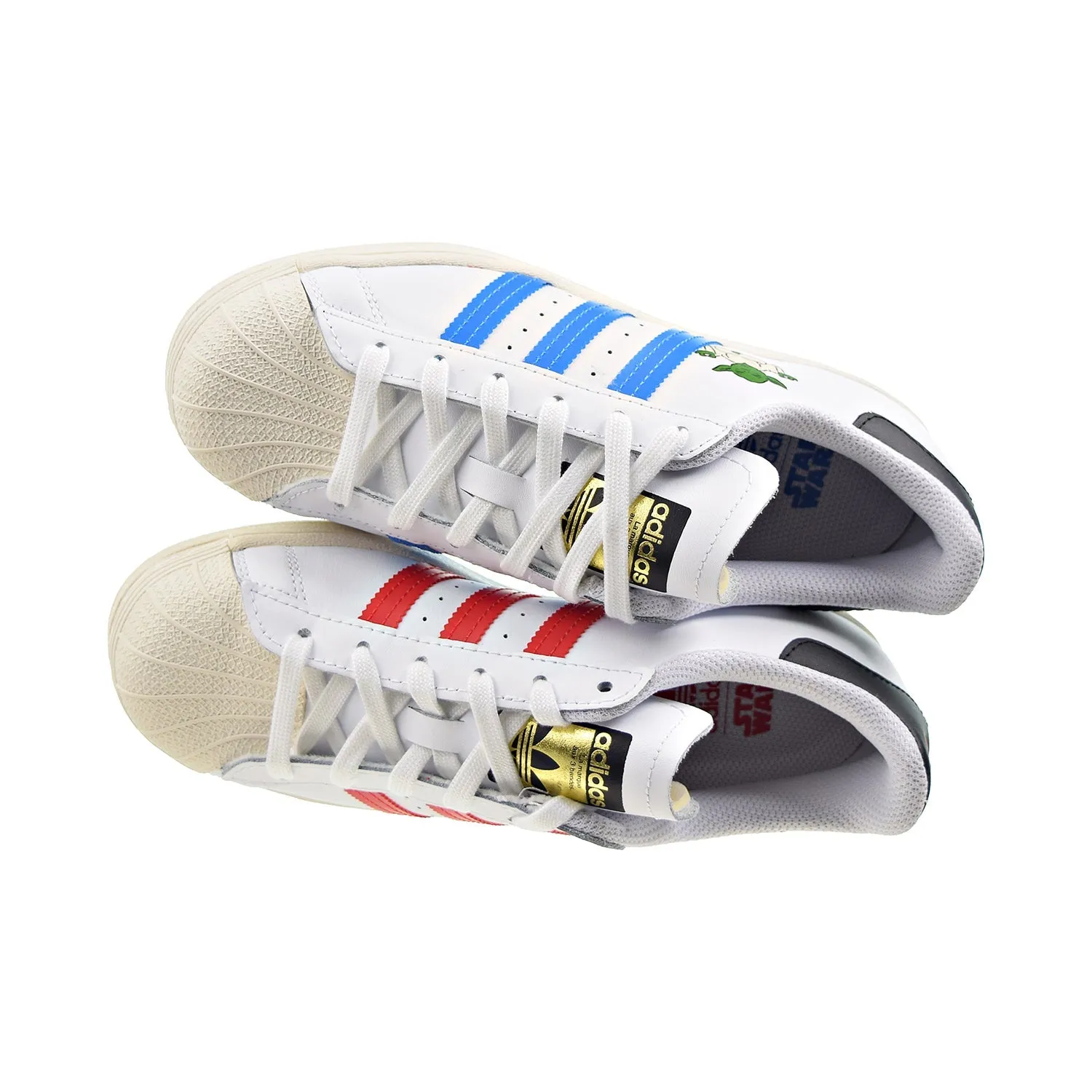 Adidas Superstar Star Wars Big Kids' Shoes Cloud White-Scarlet-Chalk White