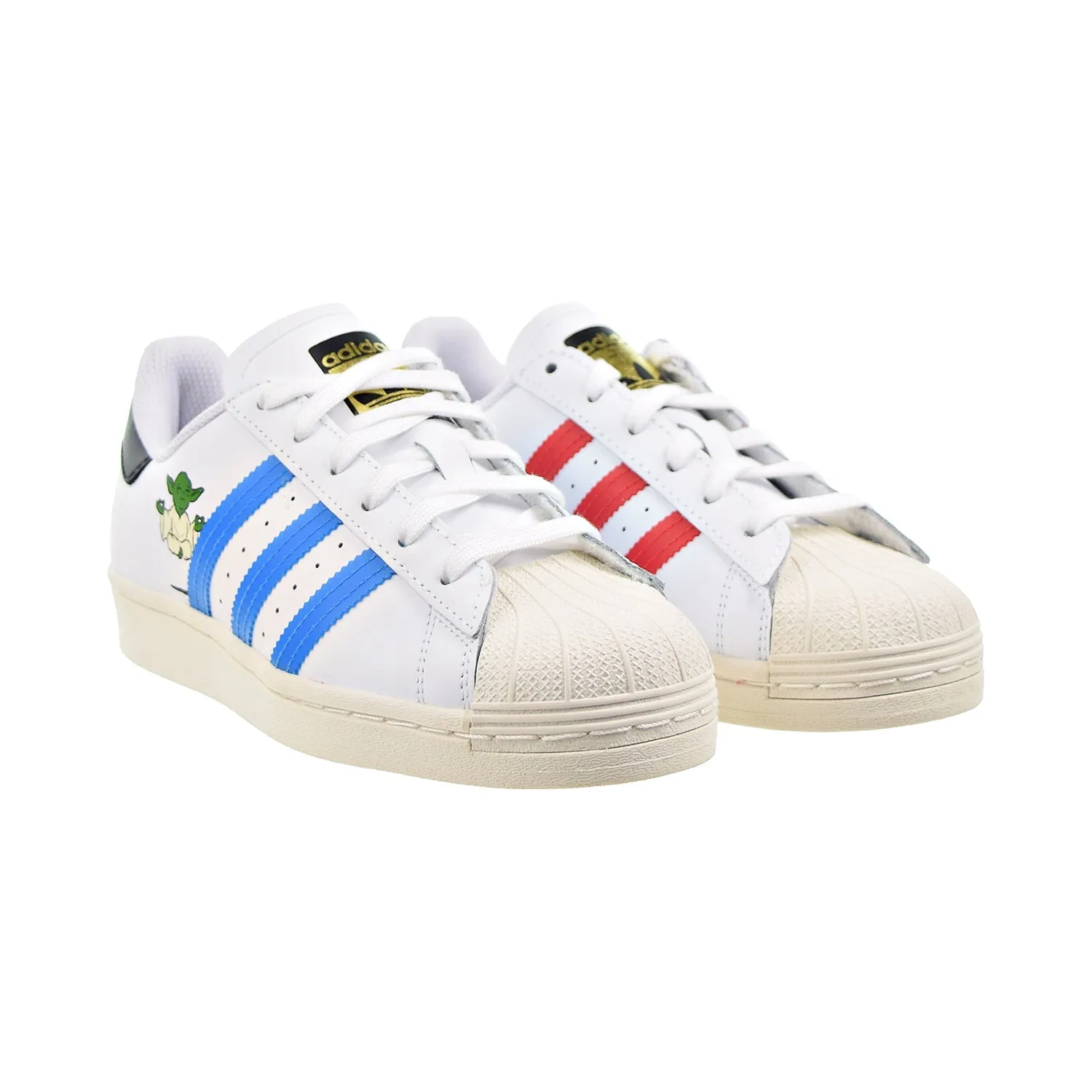 Adidas Superstar Star Wars Big Kids' Shoes Cloud White-Scarlet-Chalk White