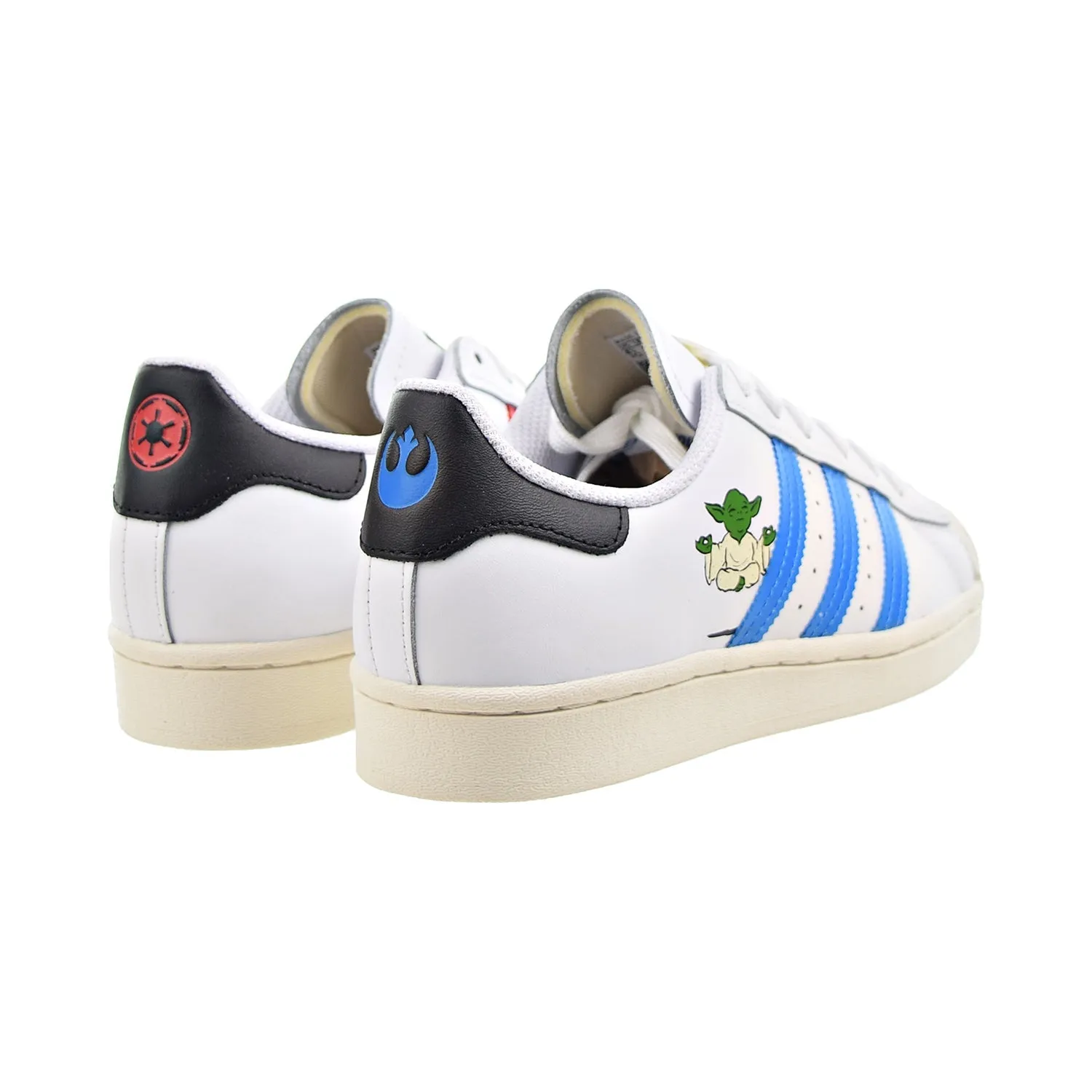 Adidas Superstar Star Wars Big Kids' Shoes Cloud White-Scarlet-Chalk White