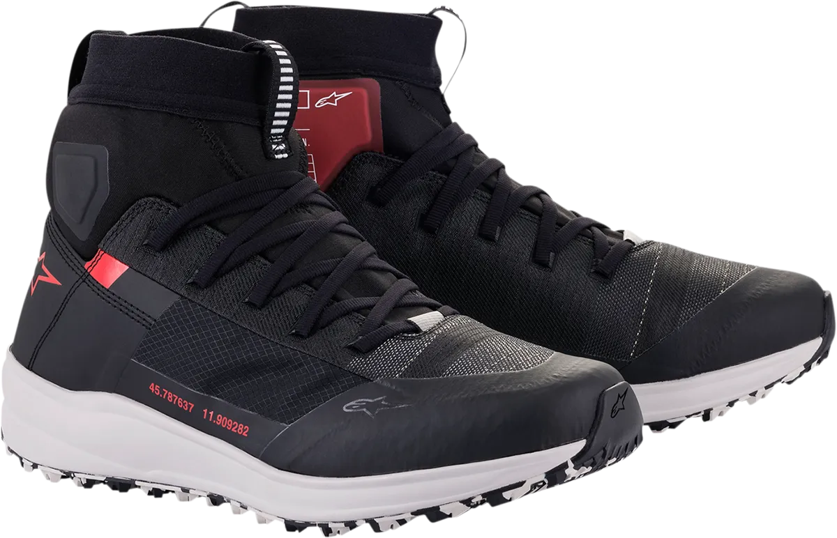 ALPINESTARS Speedforce Shoes - Black/White/Red - US 7.5 2654321-123-7.5