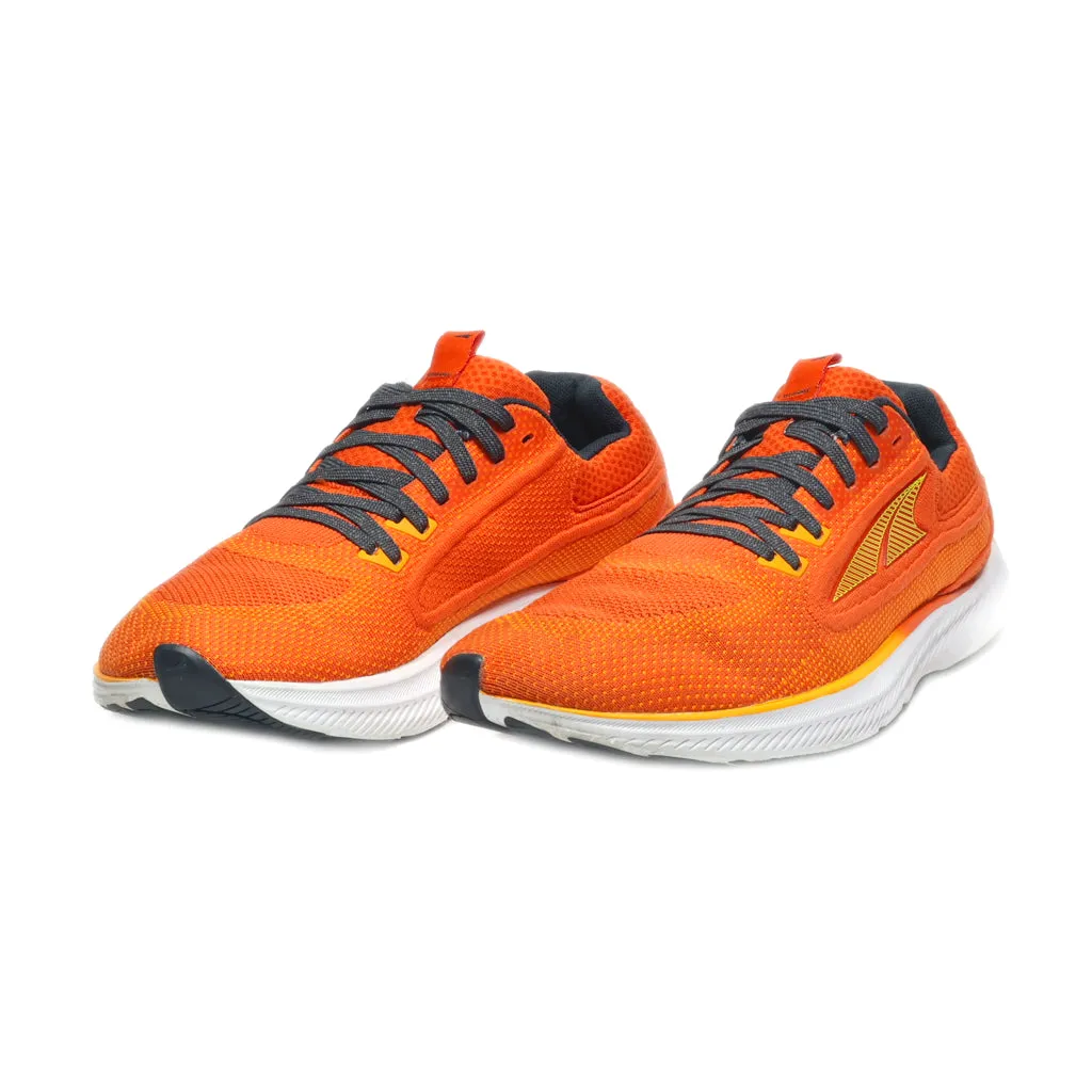 Altra Escalante 3 Sport Shoes Fabric Orange Colour For Men
