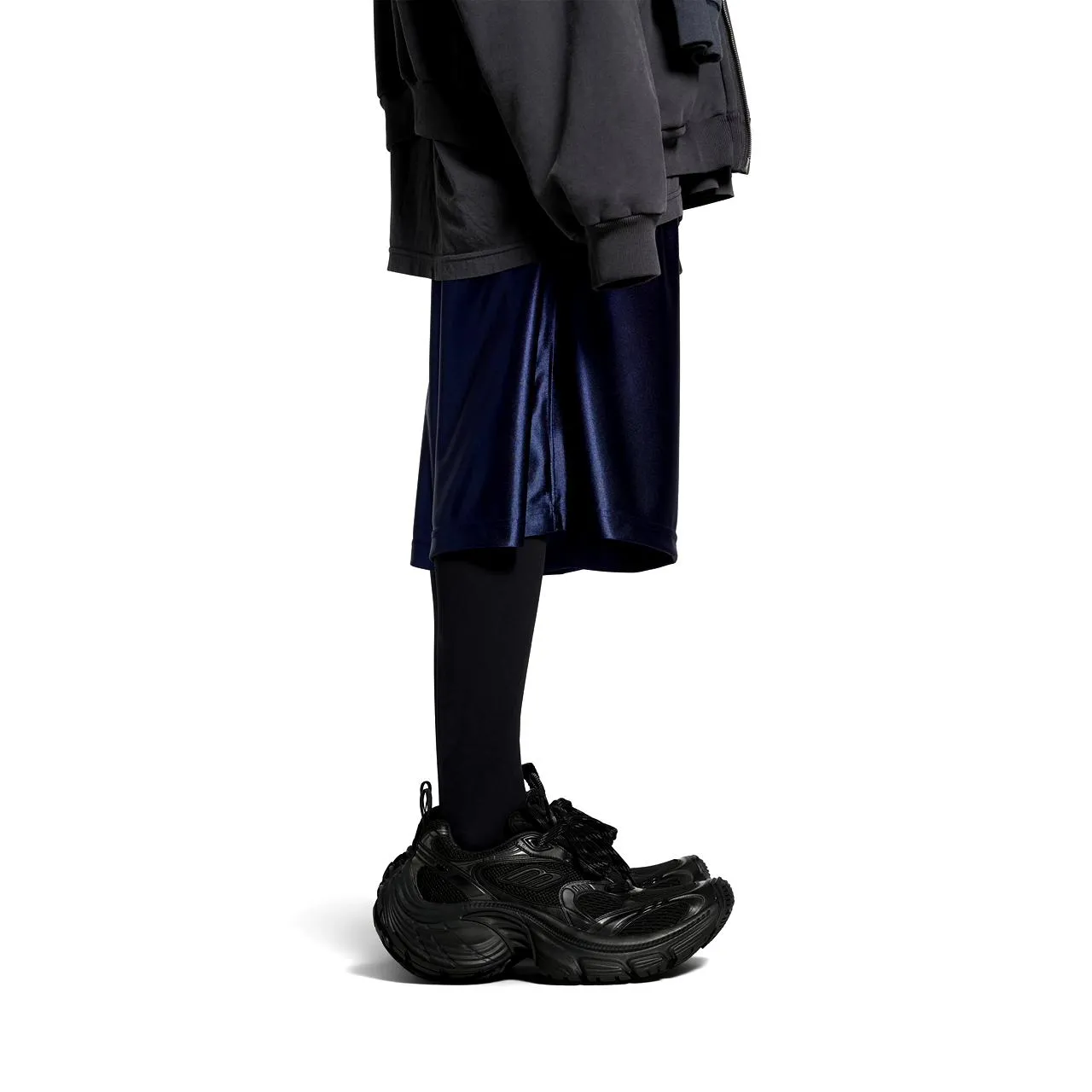 Balenciaga Men's 10XL Sneakers / Black (Premium)