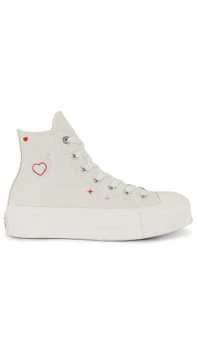Converse Chuck Taylor All Star Lift Sneaker in Ivory