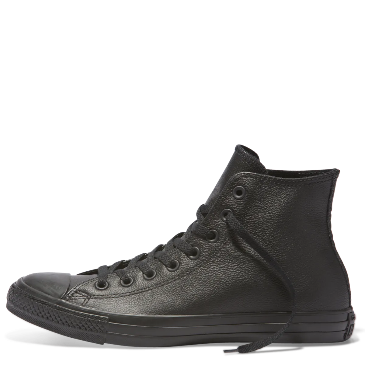 Converse Leather Hi Black Mono Sneaker 135251C