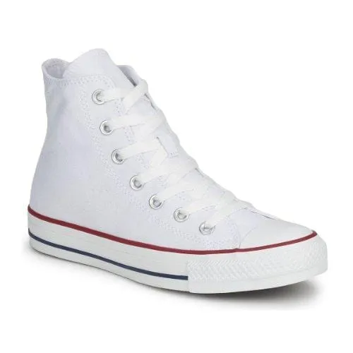Converse Unisex Chuck Taylor All Star HI Basketball Shoe (8.5 B(M) US Women / 6.5 D(M) US Men, Optical White)
