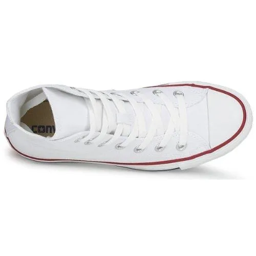 Converse Unisex Chuck Taylor All Star HI Basketball Shoe (8.5 B(M) US Women / 6.5 D(M) US Men, Optical White)