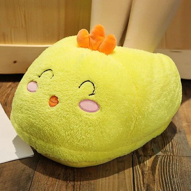 Cosy 2-in-1 Animal Plush Slipper