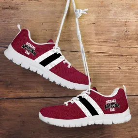 Diehard Arizona Cardinals Fan Running Shoes - White