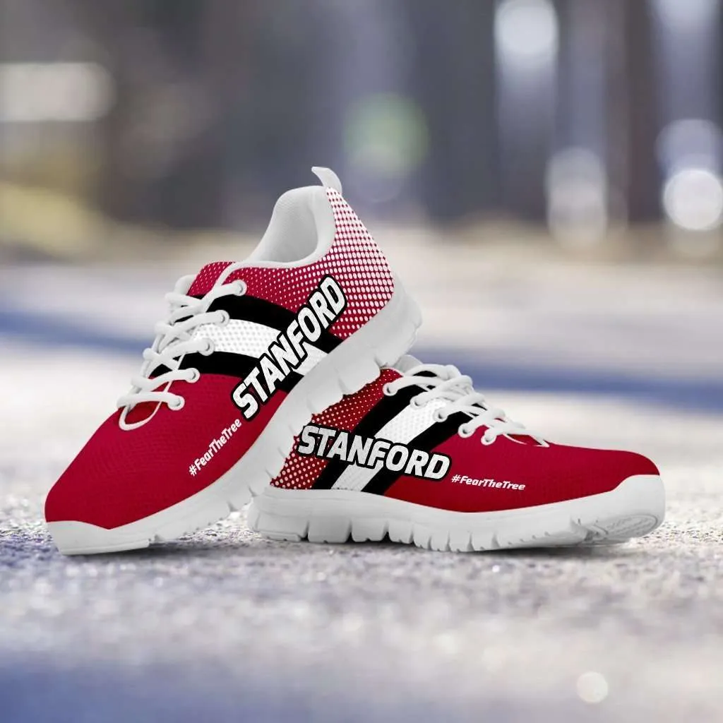 #FearTheTree Stanford Fan Mesh Fabric Running Shoes