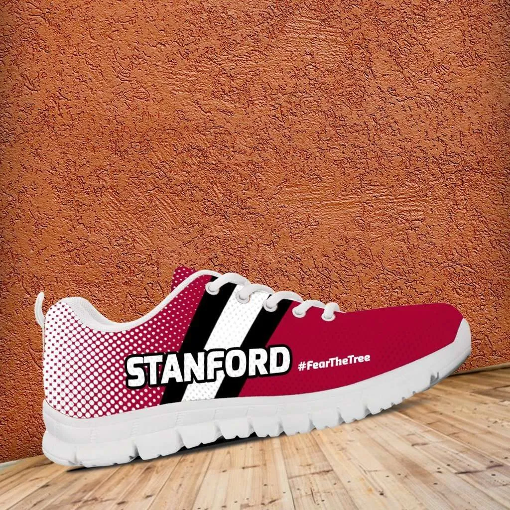 #FearTheTree Stanford Fan Mesh Fabric Running Shoes