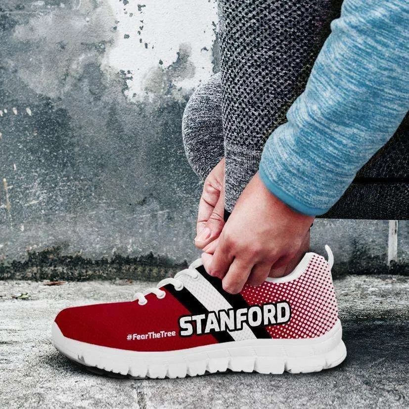 #FearTheTree Stanford Fan Mesh Fabric Running Shoes