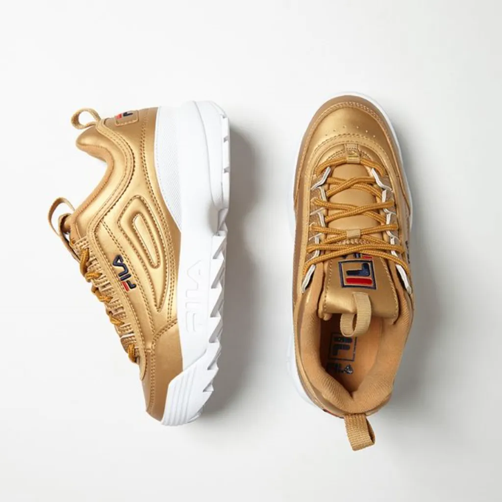 FILA DISRUPTOR II PREMIUM METALLIC Womens Sneakers