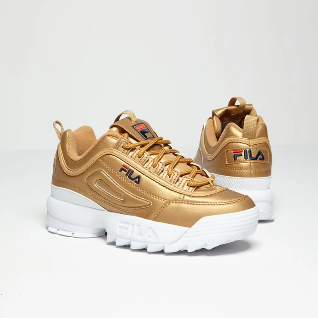 FILA DISRUPTOR II PREMIUM METALLIC Womens Sneakers