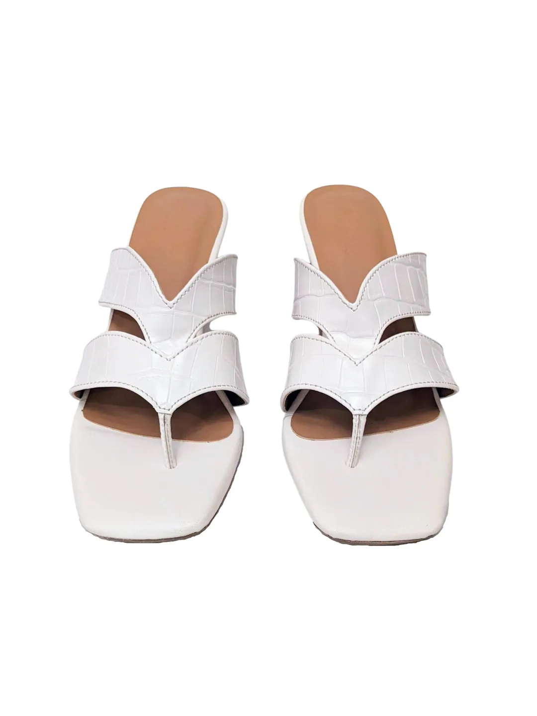 Flow Mules Chalk White