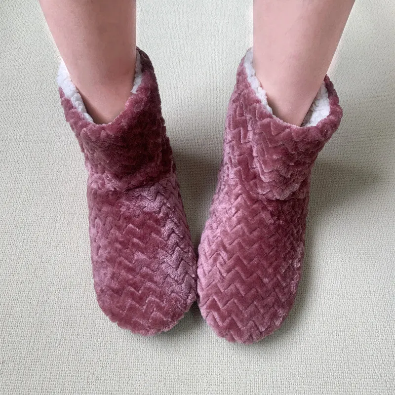 Fluffy Women's Slipper Boots