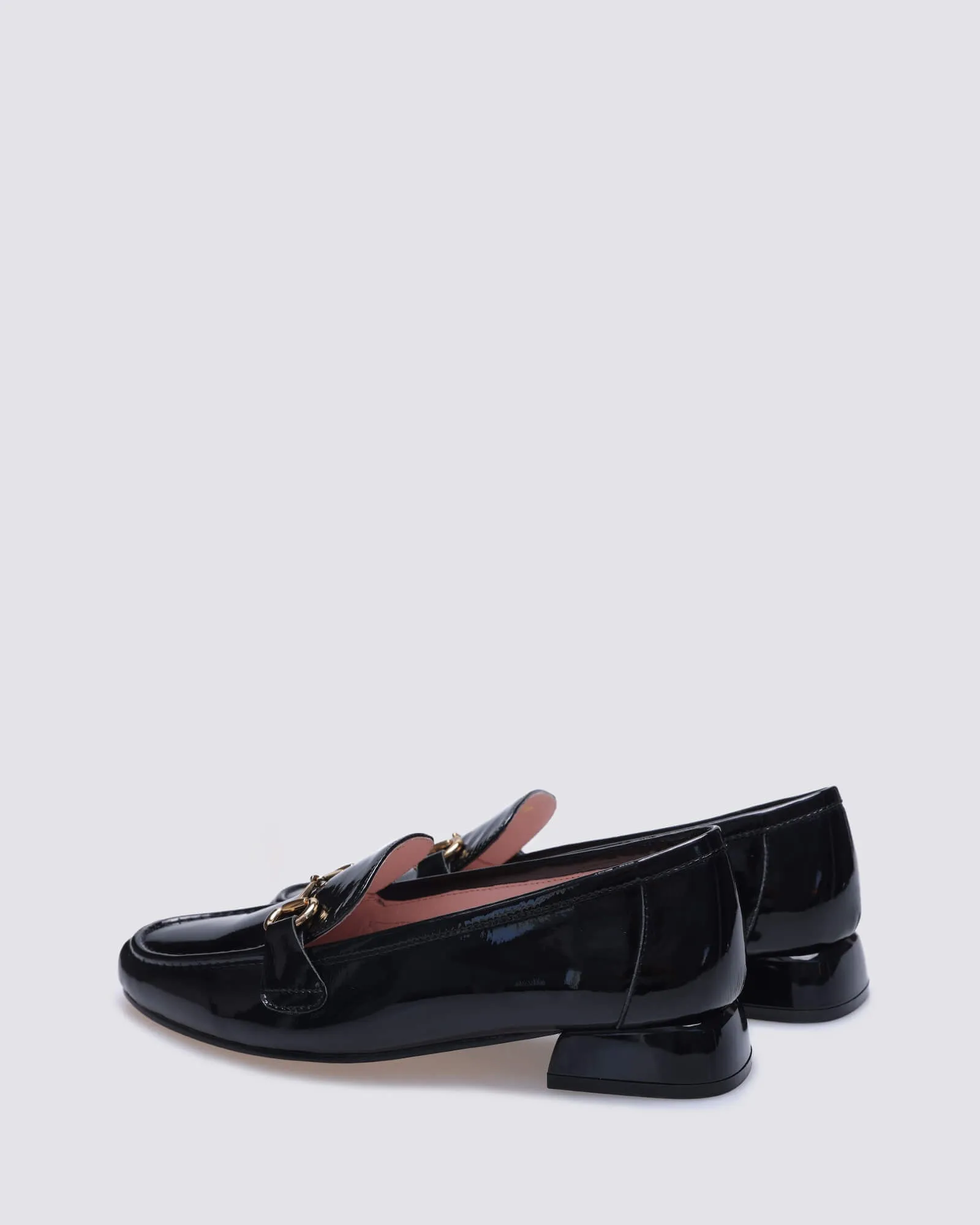 JITTERBUG LOAFERS BLACK PATENT LEATHER