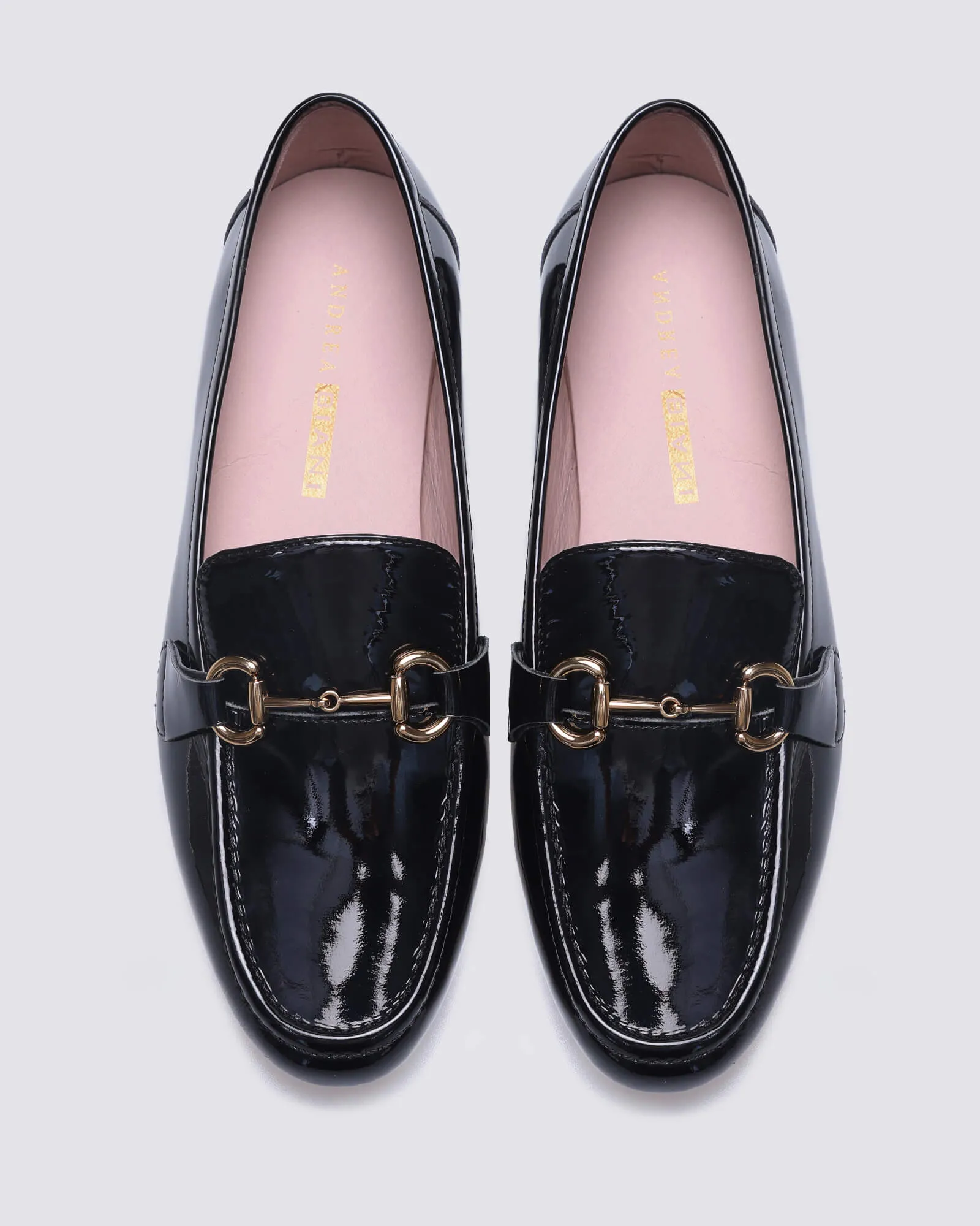 JITTERBUG LOAFERS BLACK PATENT LEATHER