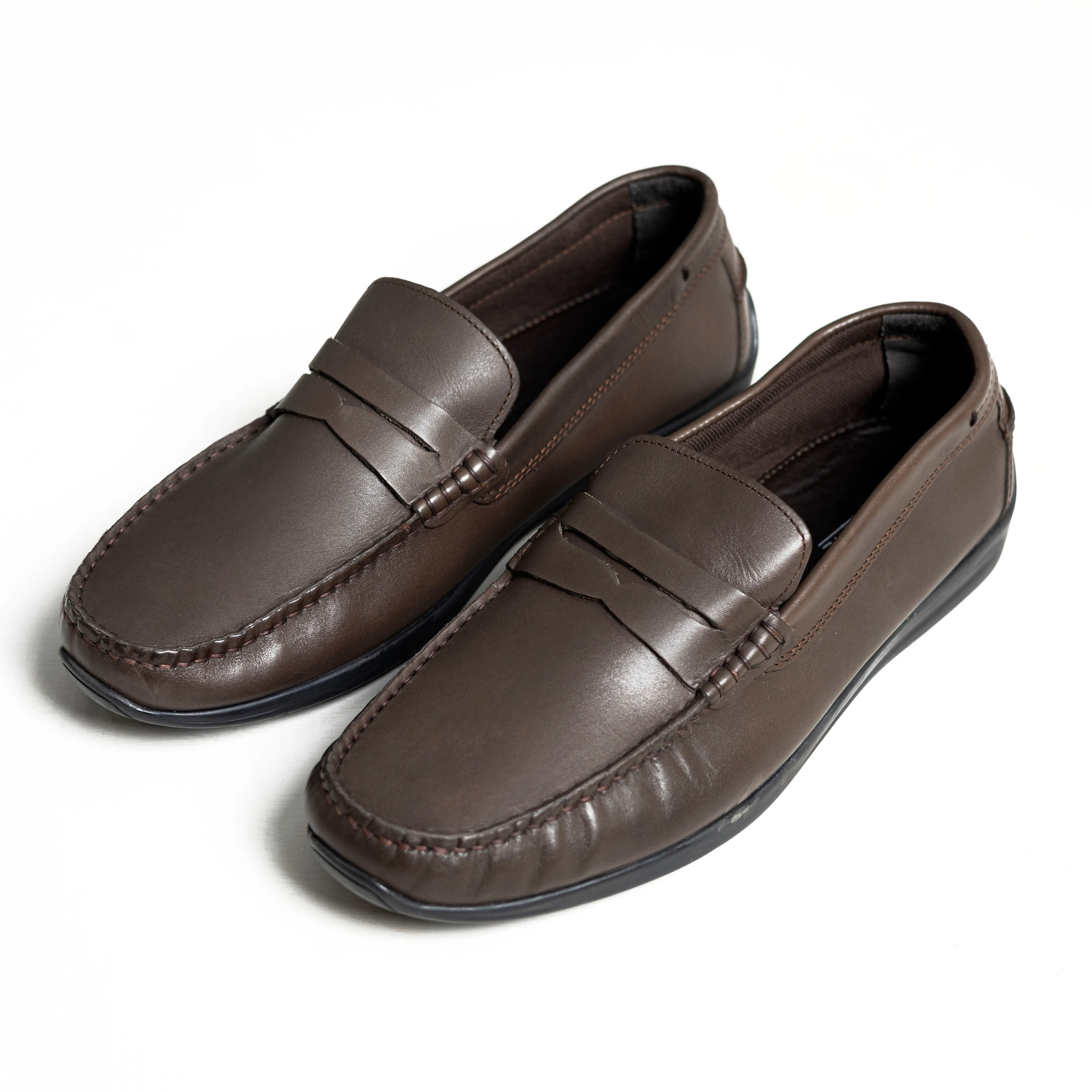 Journie Heritage Loafers - Brown