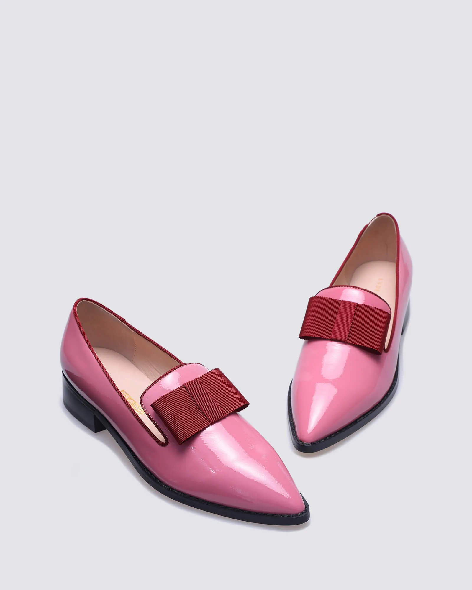 JUNIPER LOAFERS PINK PATENT LEATHER