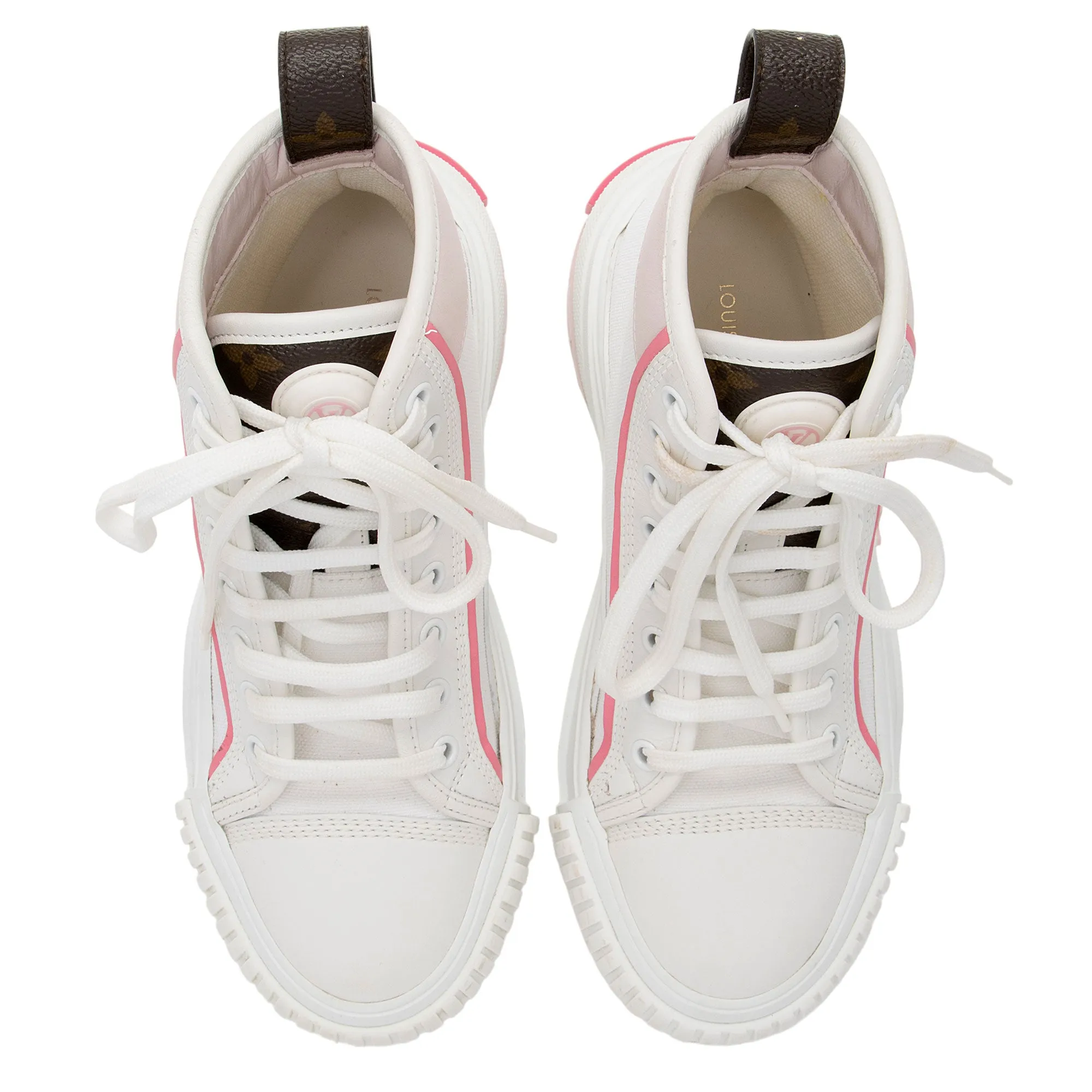 Louis Vuitton Canvas LV Squad Sneakers