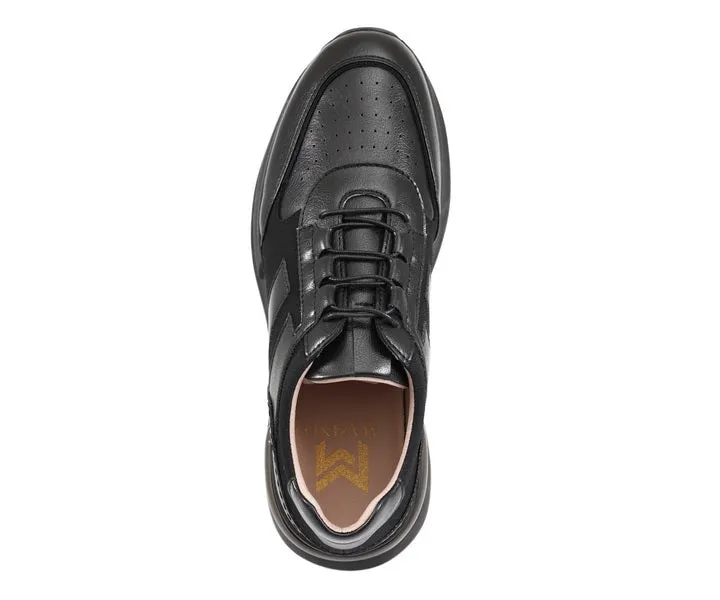 Mazino Henley Urban Elegance Sneakers Men’s Black Premium