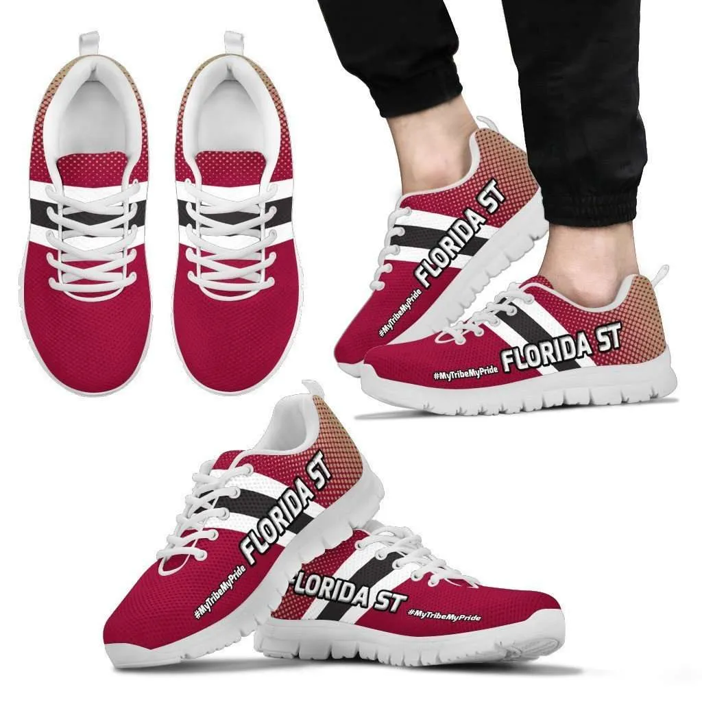 #MyTribeMyPride Florida State Fan Running Shoes, Garnet