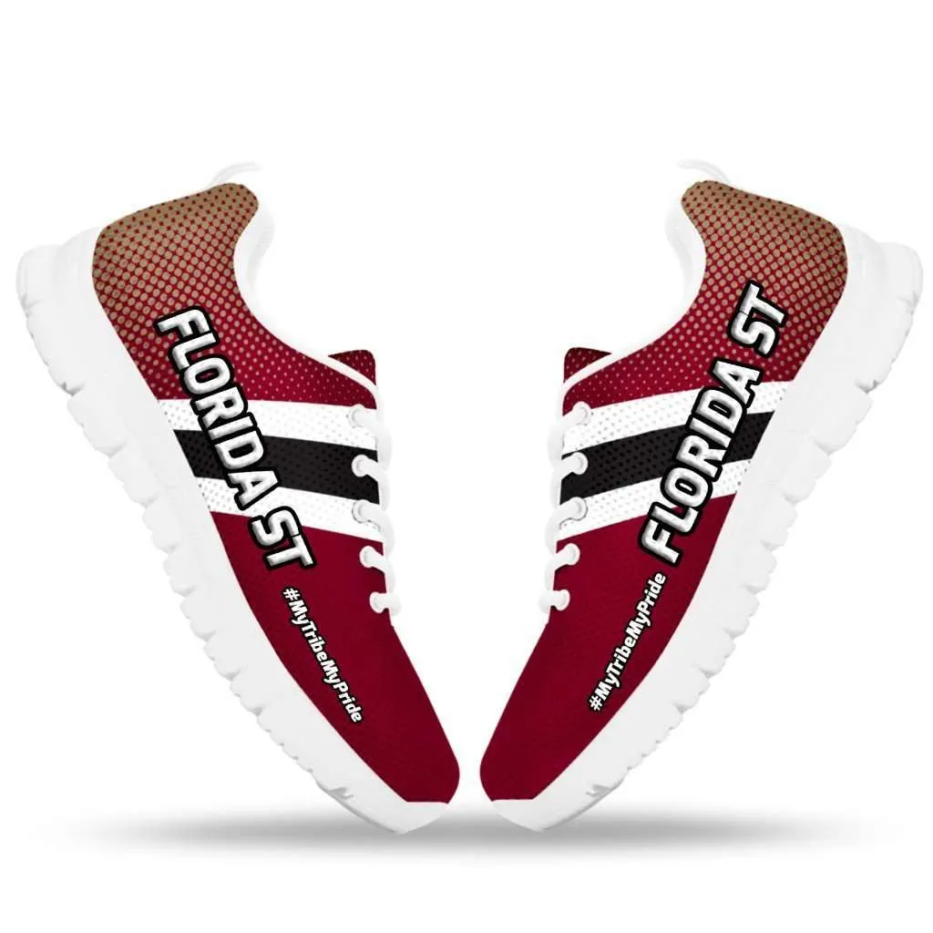 #MyTribeMyPride Florida State Fan Running Shoes, Garnet