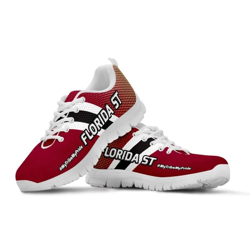 #MyTribeMyPride Florida State Fan Running Shoes, Garnet