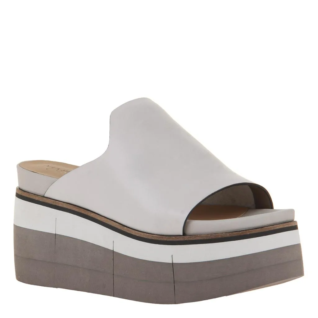 NAKED FEET - FLOW in MIST Wedge Sandals