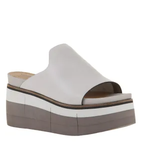 NAKED FEET - FLOW in MIST Wedge Sandals