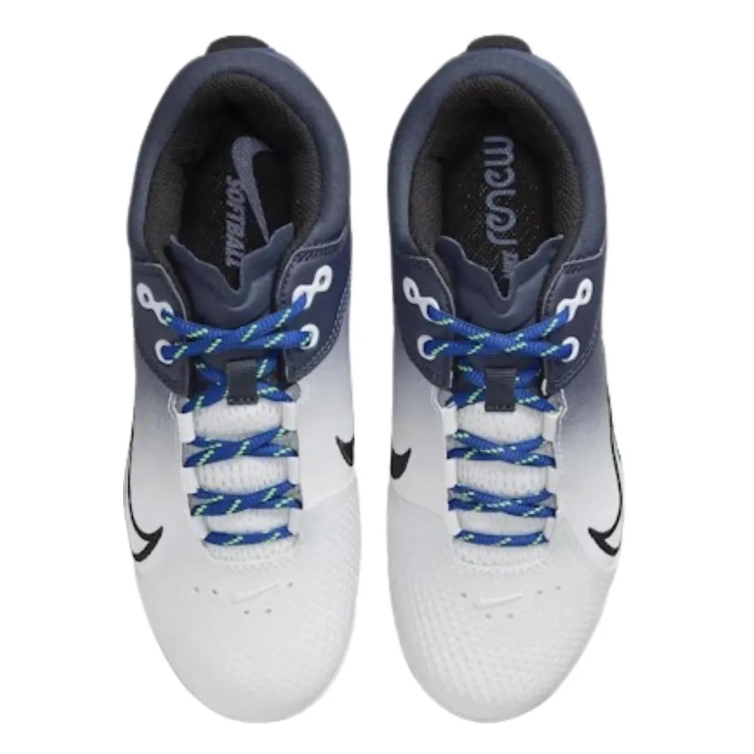 Nike - Women's Hyperdiamond 4 Elite 'Midnight Navy' - Midnight Navy / White / Black / Volt
