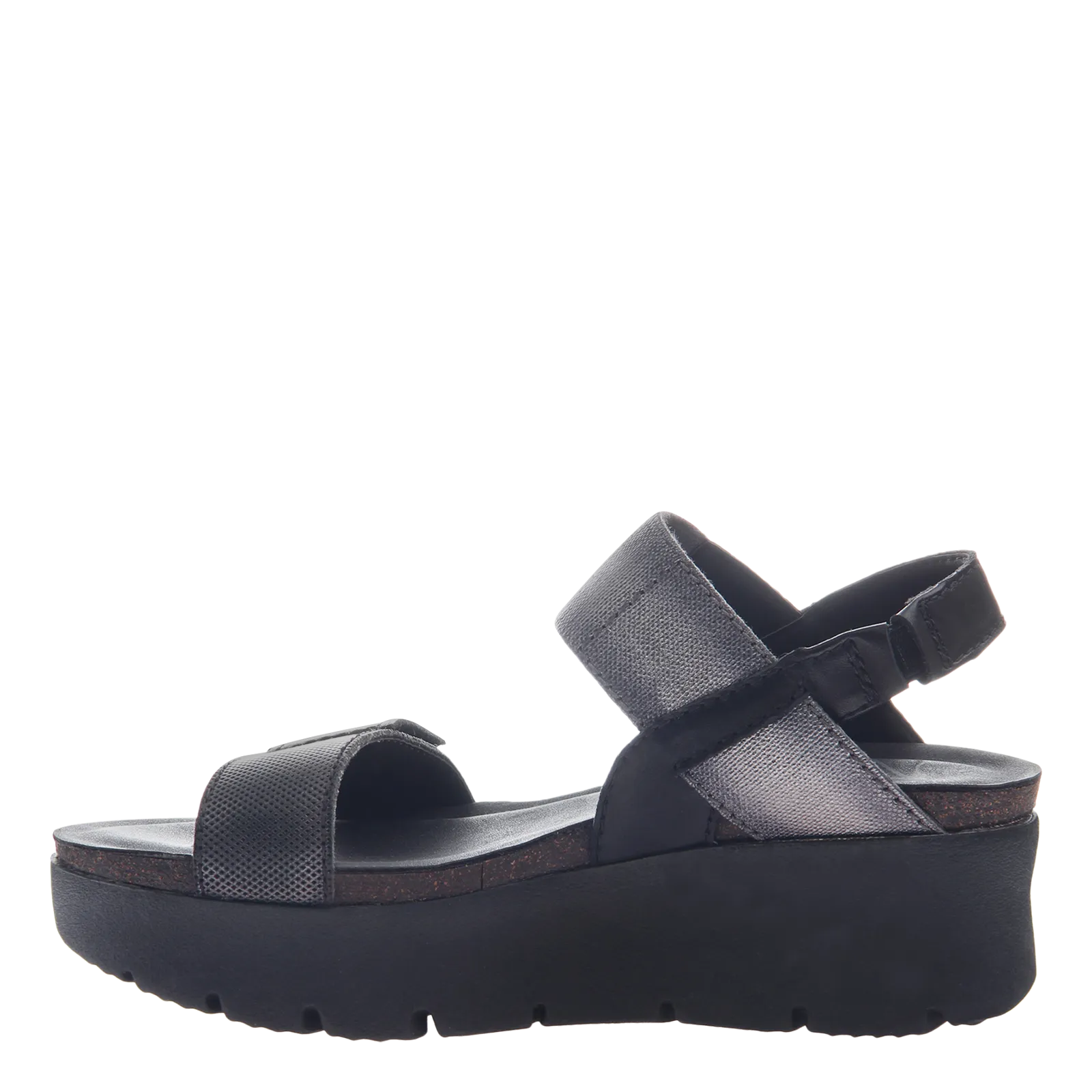 OTBT - NOVA in BLACK Wedge Sandals