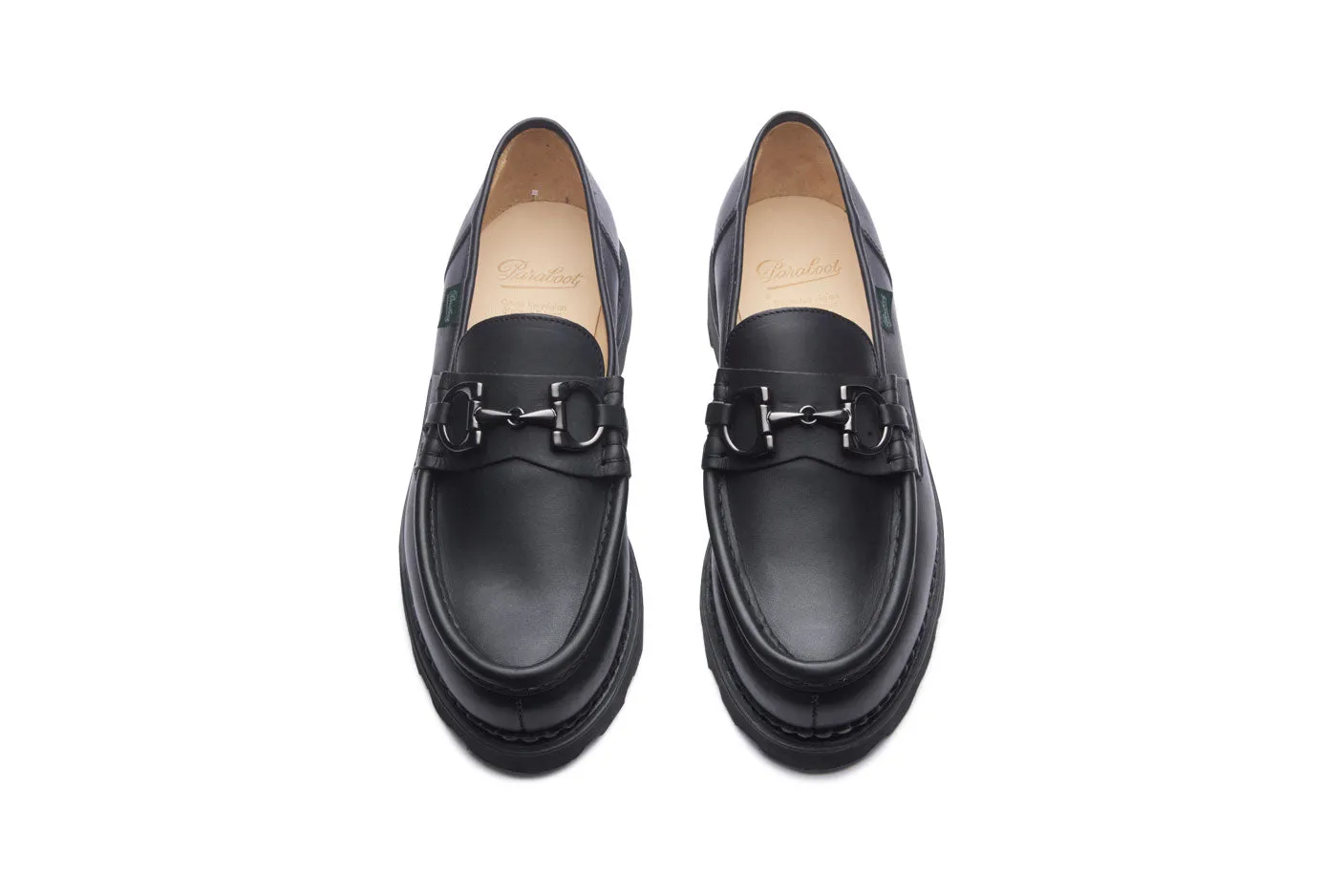 PARABOOT REIMS MORS - LISSE NOIR INK
