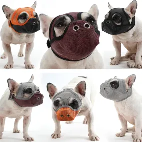 Premium Adjustable Frenchie Muzzle - Mouth Cover for Enhanced Safety