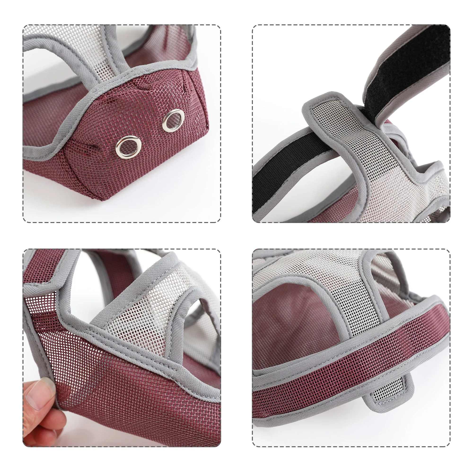 Premium Adjustable Frenchie Muzzle - Mouth Cover for Enhanced Safety