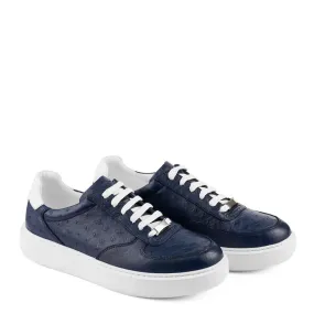 Premium Exotic Leather Sneakers