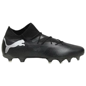 .Puma FUTURE 7 MATCH FG/AG  Men's Football Boots BLACK/WHITE - (107715 02) - CR7 - R2L17