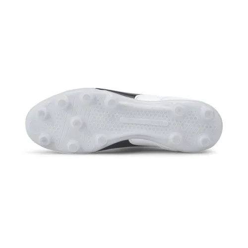 Puma King Top FG Firm Ground Soccer Cleat - White/Black