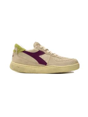 Sneakers Donna Low Shearling Beige
