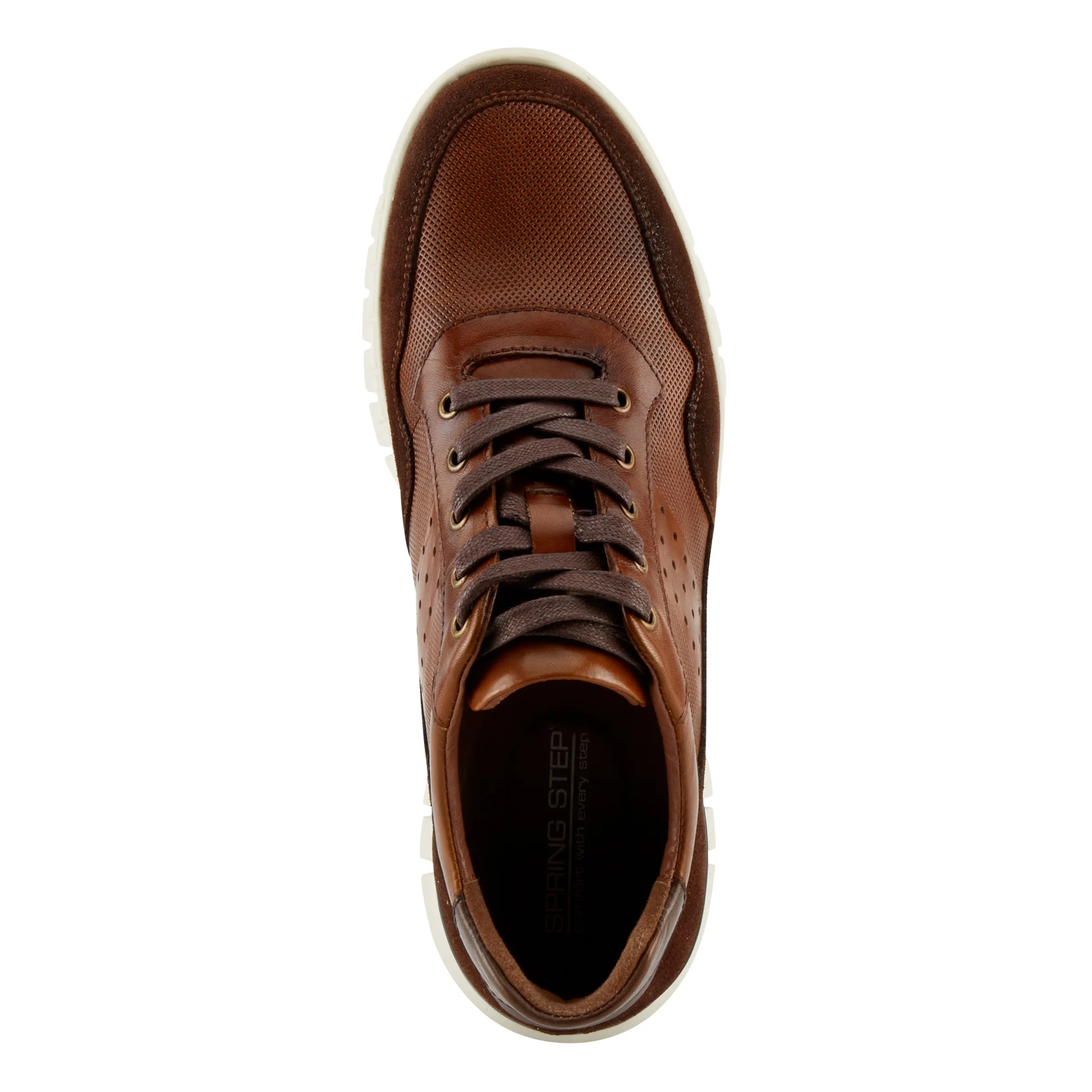 Spring Step Shoes Alton Men's Premium Leather Sophisticated Sneakers
