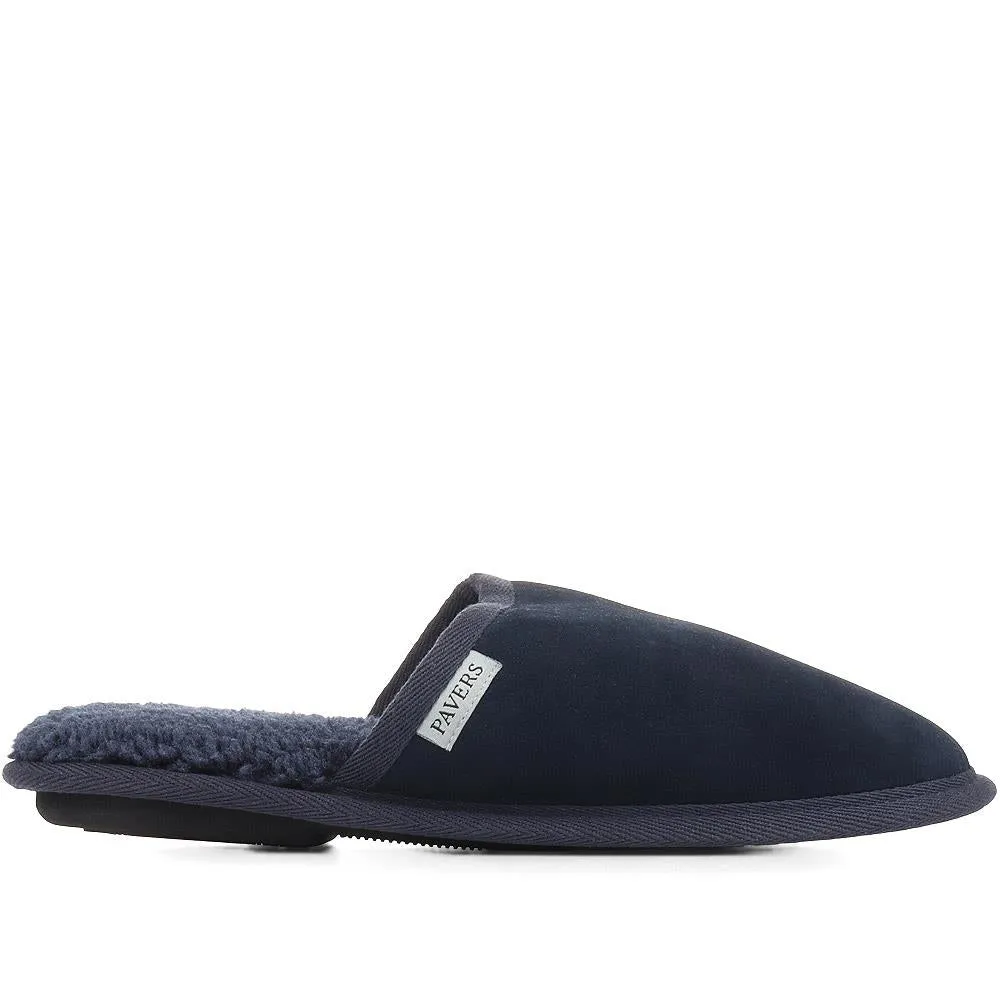 Suede Slippers - QING36023 / 322 518