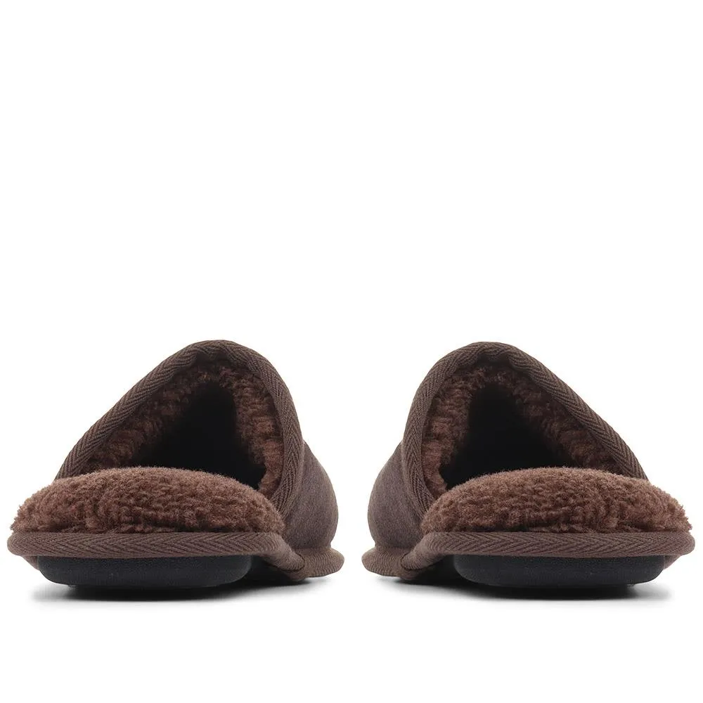 Suede Slippers - QING36023 / 322 518