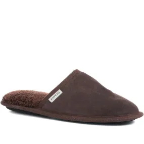 Suede Slippers - QING36023 / 322 518