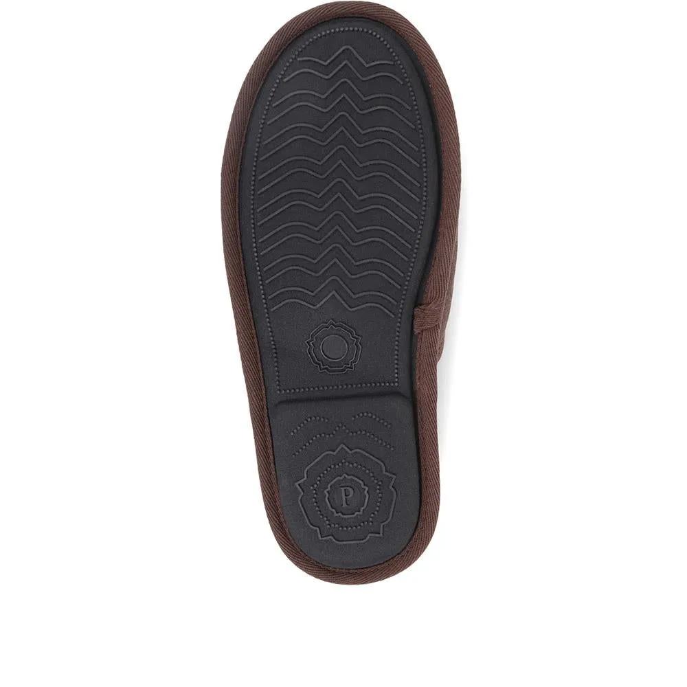 Suede Slippers - QING36023 / 322 518