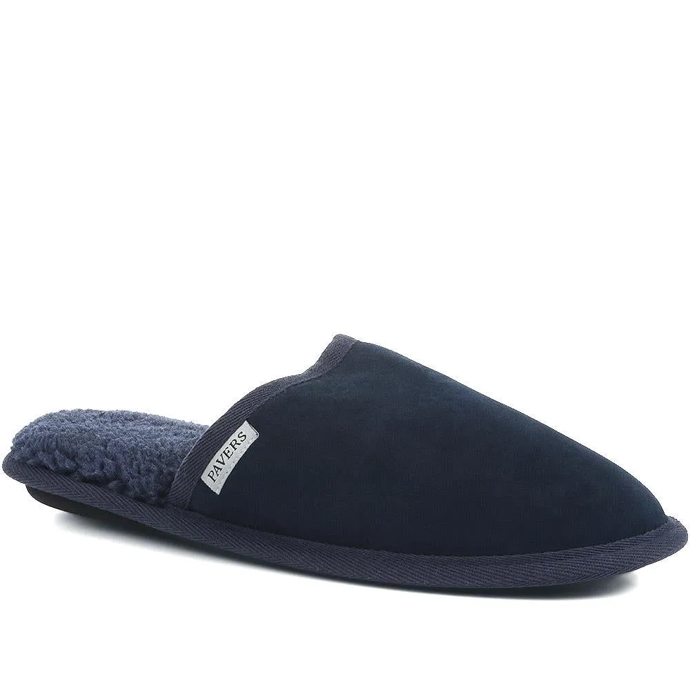 Suede Slippers - QING36023 / 322 518