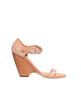 Suede Wedge Sandals