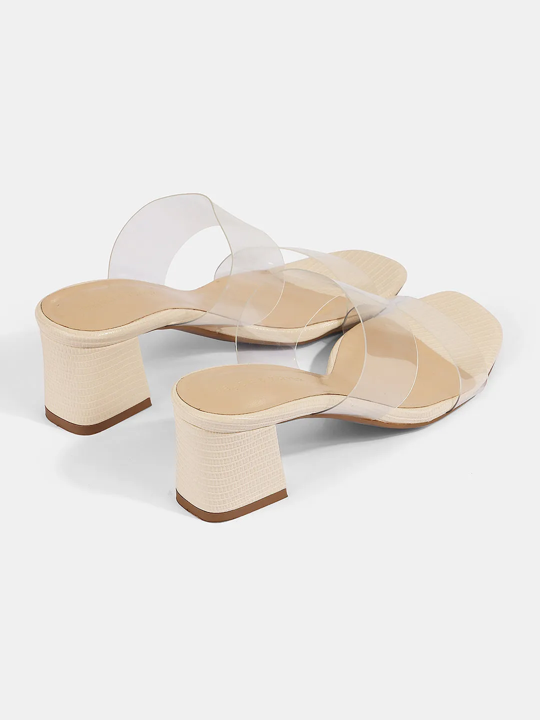 Textured Block Heels